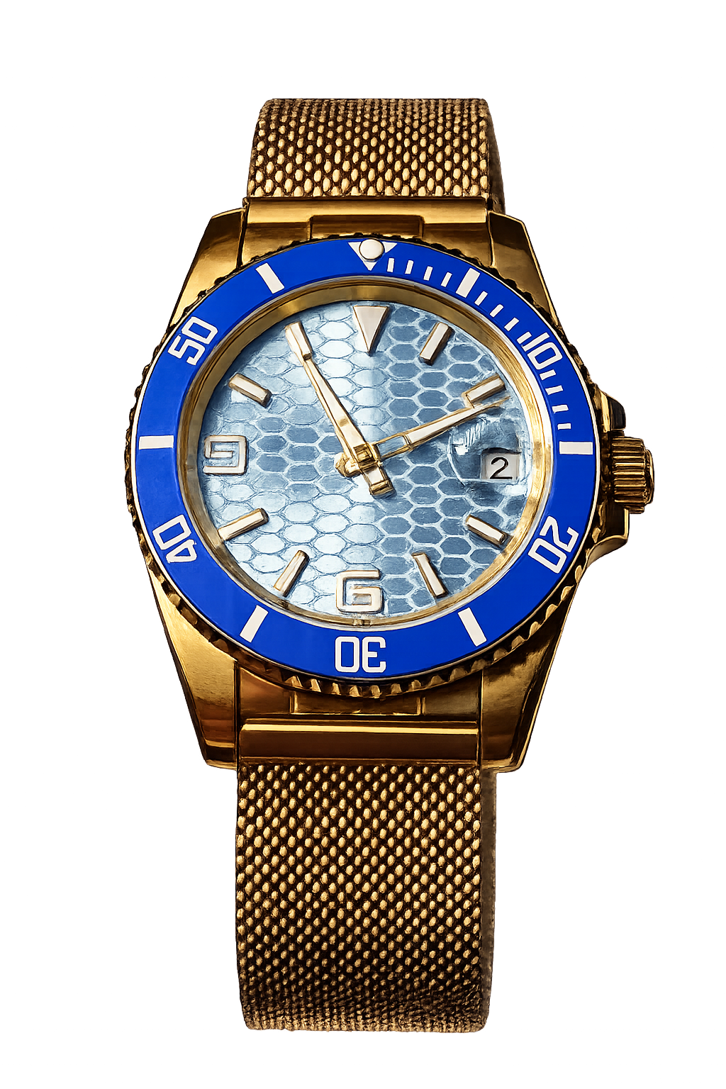 Golden Blue Chrono